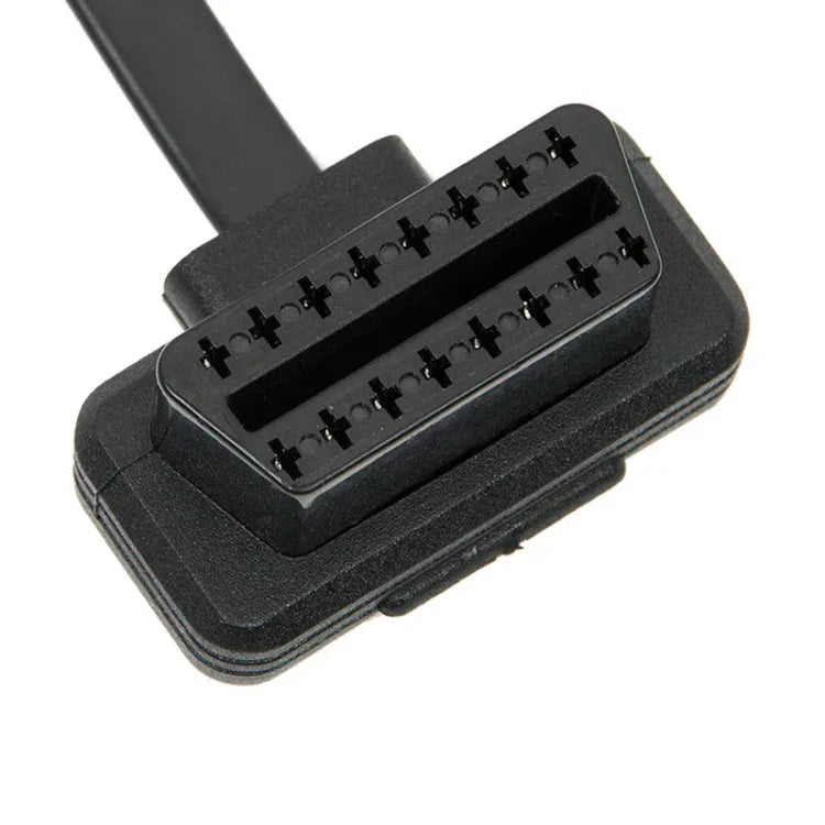 كابل تمديد تشخيص OBD للسيارة 16 دبوس OBD2 ذكر إلى أنثى، طول الكابل: 100 سم، 100 سم
