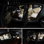 2 PCS 41mm DC12V / 2.5W / 6000K / 170LM 6LEDs SMD-3030 Car Reading Lamp Dome Light, 41mm