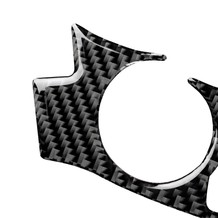 4 in 1 Car Carbon Fiber Steering Wheel Button Decorative Sticker for Lexus IS250 NX200 200t 300h, Left and Right Drive Universal, For Lexus IS250 NX200 200t 300h(B)