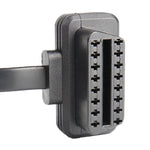 16PIN Car Ultra-thin OBD Diagnostic Extended Cable OBD2 Cable with Switch, 16PIN 3 in 1