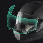 Motorcycle Helmet Visor Anti-fog Shield Helmet Film, 24.5x7.5cm