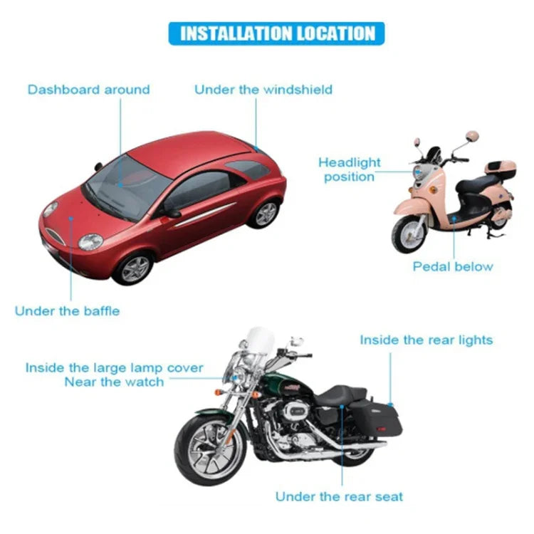 جهاز تتبع GPS TK300 4G / GPRS / GSM للسيارات والشاحنات في الوقت الحقيقي مع بطارية ومرحّل، TK300