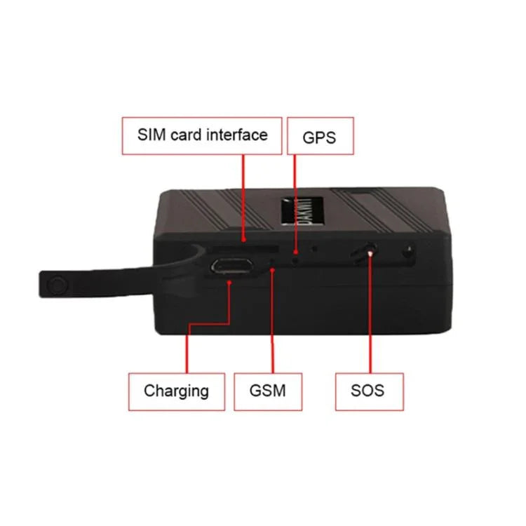 جهاز تتبع GPS TK600 2G / GPRS / GSM مغناطيسي قوي للسيارات والشاحنات في الوقت الحقيقي، TK600