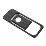 Car Carbon Fiber Front Passenger Seat Storage Handle Decorative Sticker for Volkswagen Tiguan L 2019-2021, Front Passenger Seat Storage Handle