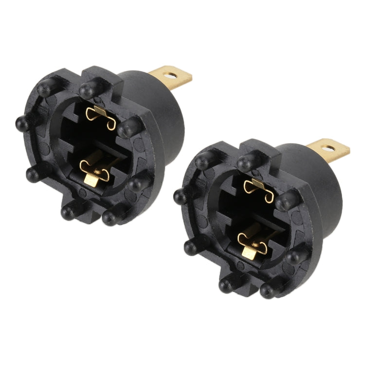 TK-203 1 Pair H7 Halogen Headlight Holder for Mazda 3 5 323 / Kawasaki ER6-F 2002-2005, For Mazda 3 5 323