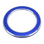 For Renault Metal Ignition Key Ring, Inside Diameter: 4.8cm, For Renault (Blue), For Renault (Red)