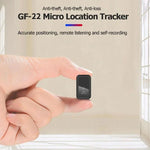 جهاز تتبع GPS للسيارة GF22 مضاد للسرقة مع تحديد موقع مغناطيسي وامتصاص، جهاز مضاد للضياع مع تحكم صوتي وقابل للتسجيل، GF22