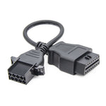 8Pin to 16Pin Car OBD2 Conversion Cable OBDII Diagnostic Adapter Cable for Volvo, For Volvo 8 Pin to 16 Pin