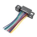 J1962F OBD2 16Pin Terminal Version Female Connector, Cable length: 10cm, 16Pin