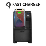 HFC-1050 Car Qi Standard Wireless Charger 10W Quick Charging for Audi A4L 2017-2022, Left Driving, HFC-1050