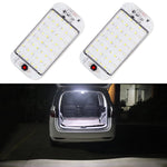 2 PCS ZS-3350 DC12-85V High Bright 48LEDs Lamp Beads Car Dome Light Cabin Light Bar, ZS-3350