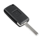 For PEUGEOT 2 Buttons Intelligent Remote Control Car Key with PCF7961 Integrated Chip & Battery & Holder & Slotted Key Blade & FSK Signal, Frequency: 433MHz, For PEUGEOT FSK Signal