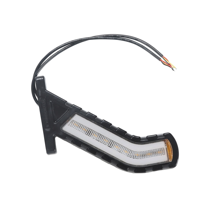 2 PCS MK-138 Truck LED Tail Light Running Water Tricolor Side Marker Light, MK-138