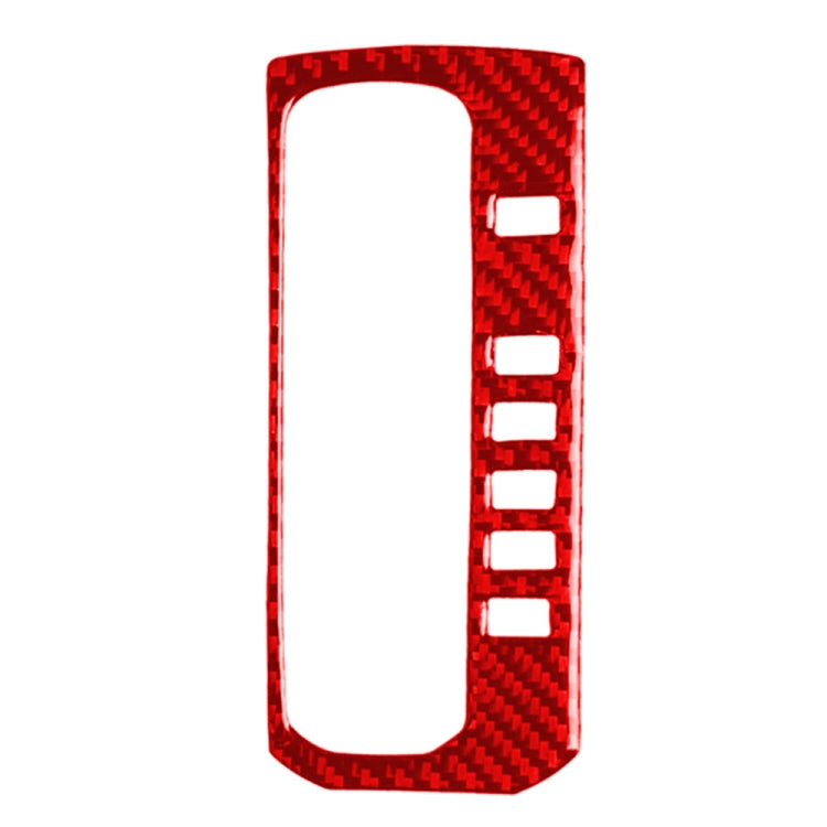 Car Carbon Fiber Gear Button Frame Decorative Sticker for Honda Tenth Generation Civic 2016-2019, Right Drive, Gear Button Right Drive
