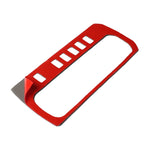 Car Carbon Fiber Gear Button Frame Decorative Sticker for Honda Tenth Generation Civic 2016-2019, Right Drive, Gear Button Right Drive