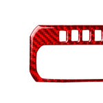 Car Carbon Fiber Gear Button Frame Decorative Sticker for Honda Tenth Generation Civic 2016-2019, Left Drive, Gear Button Left Drive