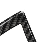 Car Carbon Fiber Air Conditioning CD Panel Decorative Sticker for Audi A6 S6 C7 A7 S7 4G8 2012-2018, Right Drive, Air Conditioning CD Panel, Right Drive