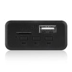 لوحة فك ترميز مشغل MP3 صوتي للسيارة 12V، راديو FM، بطاقة TF، USB، AUX، مع بلوتوث، 38، 38 (أبيض)