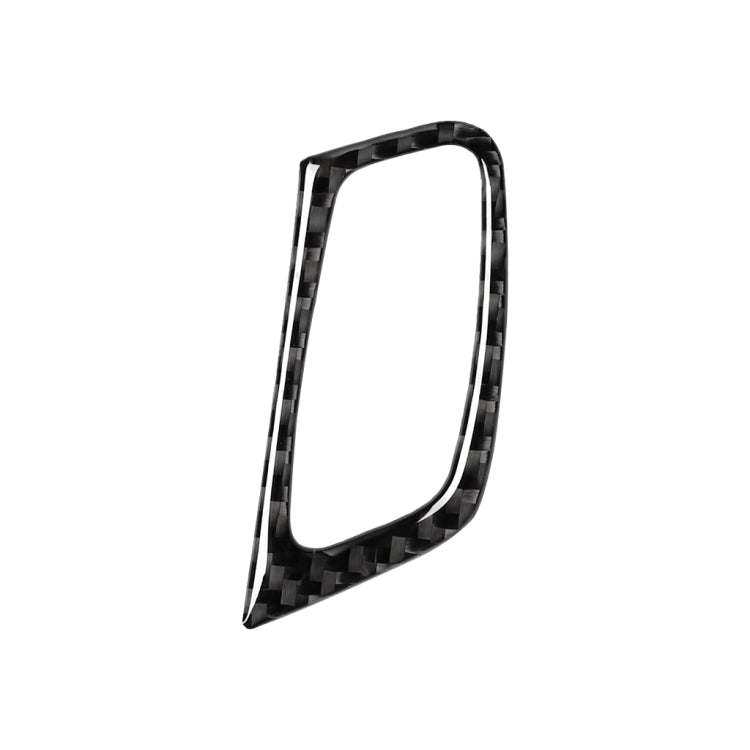Car Carbon Fiber Solid Color Key Hole Decorative Sticker for BMW E70 X5 / E71 X6 2009-2013, Left Drive, Key Hole