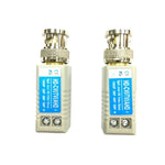 قطعتان Anpwoo 100B نسخة مطورة بمسمار نوع كابل متحد المحور HD-CVI/AHD/CVI موزع فيديو سلبي 1 قناة، نوع مسمار متحد المحور