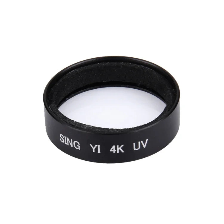 SING لكاميرا أكشن رياضية Xiaomi Xiaoyi Yi II الاحترافية 4K مع فلتر UV، فلتر UV 4K