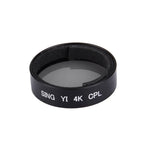 SING لكاميرا أكشن رياضية Xiaomi Xiaoyi Yi II الاحترافية 4K مع فلتر CPL، فلتر CPL 4K
