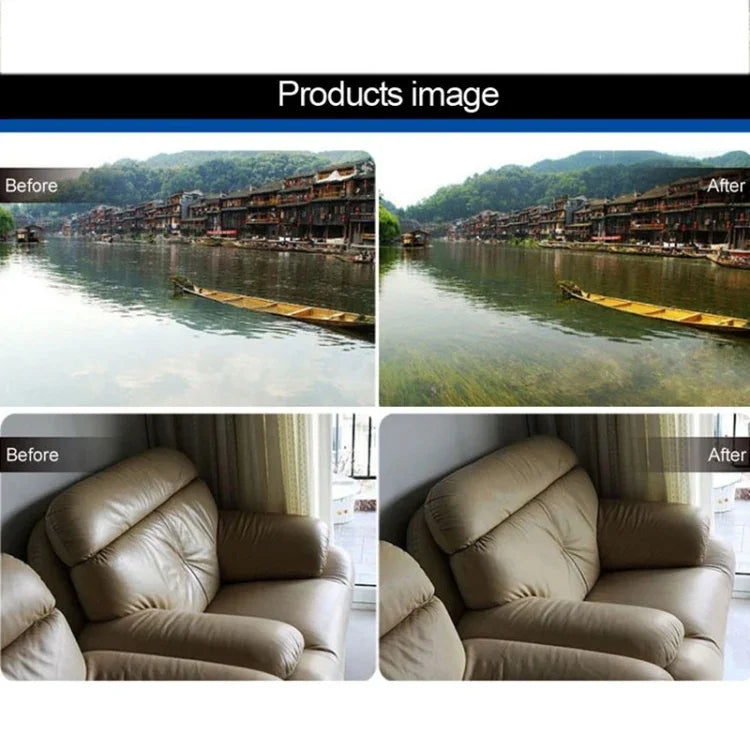 JUNESTAR لكاميرا أكشن رياضية Xiaomi Xiaoyi Yi II 4K الاحترافية مع فلتر CPL 37 مم + غطاء حماية للعدسة، فلتر CPL + غطاء عدسة