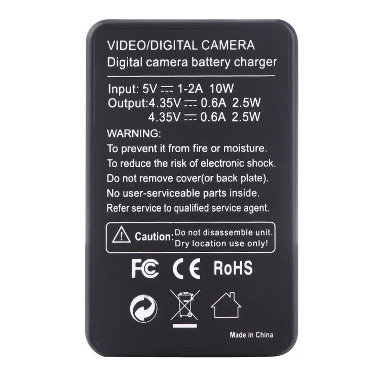 شاحن بطاريات مزدوج بشاشة LCD AHDBT-501 لجوبرو HERO5 مع عرض سعة الشحن، لـ جوبرو HERO5