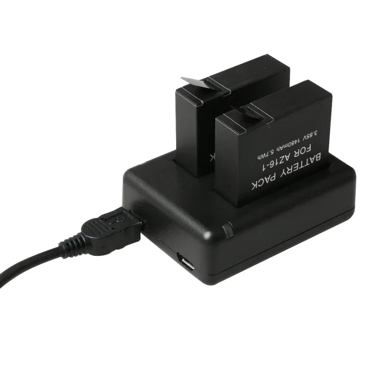 شاحن بطاريات USB مزدوج للكاميرا الرقمية BC-AZ16 ل Xiaomi Xiaoyi II 4K، لـ Xiaomi Xiaoyi II 4K