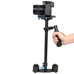 YELANGU S60L مثبت يدوي من الألمنيوم بطول 61 سم لكاميرات DSLR و DV
