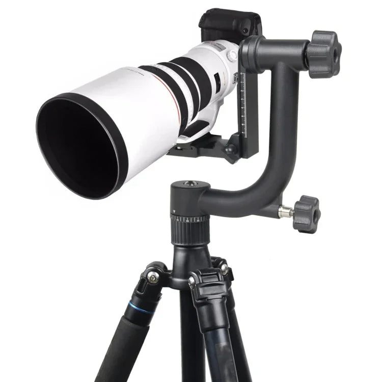 رأس حامل ثلاثي القوائم جيمبال أفقي 360 درجة لكاميرات DV و SLR المنزلية، YLG0401E