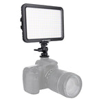 YELANGU YLG0504B ضوء استوديو قابل للتعتيم بدون استقطاب 204 مصباح LED 1000 لومن 3300-5600 كلفن ضوء فيديو وتصوير لكاميرات كانون، نيكون، DSLR، 204 مصباح LED