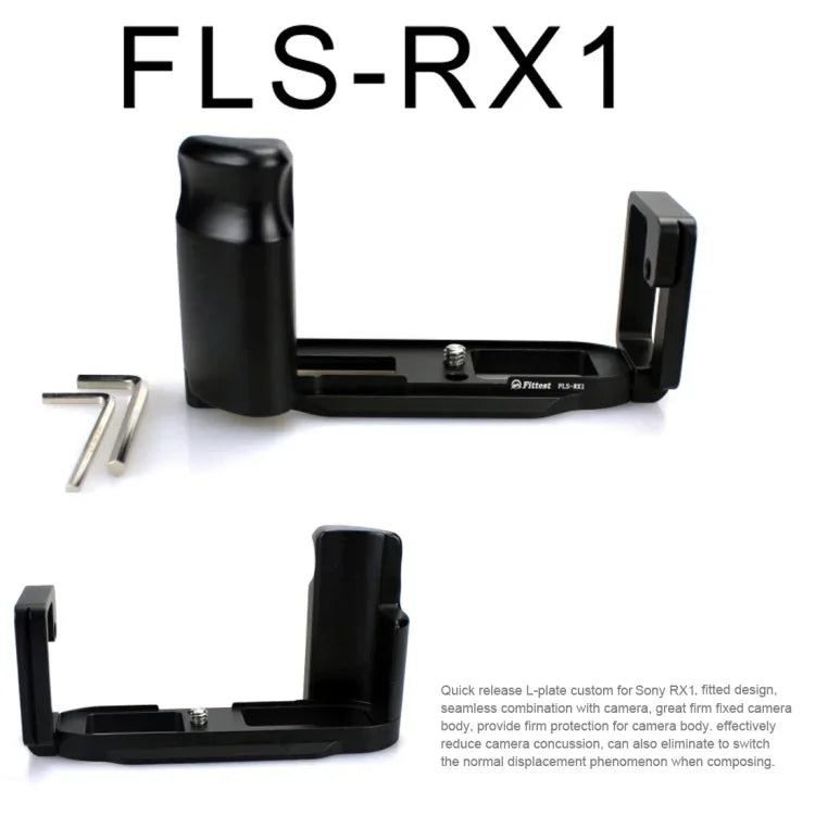 حامل قاعدة لوحة L للإطلاق السريع للتصوير العمودي FITTEST FLS-RX1 لكاميرا سوني RX1، لسوني RX1