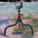 حامل ترايبود مرن صغير على شكل أخطبوط مع مشبك هاتف لأجهزة iPhone، Galaxy، Huawei، GoPro، Insta360، DJI وغيرها من كاميرات الحركة، GP271