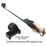 حامل ترايبود محمول قابل للطي وعصا سيلفي أحادية لكاميرات GoPro، Insta360، DJI وغيرها، الطول: 23.5-81 سم، RUIGPRO