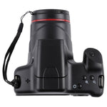 كاميرا DV DSLR بدقة 1.3 ميجا بكسل HD، شاشة LCD بحجم 2.4 بوصة، تسجيل بدقة Full HD 720P، تثبيت إلكتروني للصورة EIS، 720P