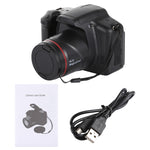 كاميرا DV DSLR بدقة 1.3 ميجا بكسل HD، شاشة LCD بحجم 2.4 بوصة، تسجيل بدقة Full HD 720P، تثبيت إلكتروني للصورة EIS، 720P