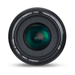 عدسة يانغنو YN50MM F1.4C F1.4 بفتحة كبيرة مع تركيز تلقائي لكاميرات كانون، YN50mm F1.4C