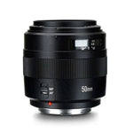 عدسة يانغنو YN50MM F1.4C F1.4 بفتحة كبيرة مع تركيز تلقائي لكاميرات كانون، YN50mm F1.4C