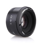 عدسة يانغنو YN50MM F1.8C II F1.8 مع تركيز تلقائي لتركيب كانون EF عدسة جديدة، YN50mm F1.8C II