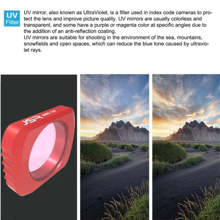 فلتر عدسة MCUV رفيع عالي الدقة لكاميرا DJI OSMO Pocket، فلتر MCUV