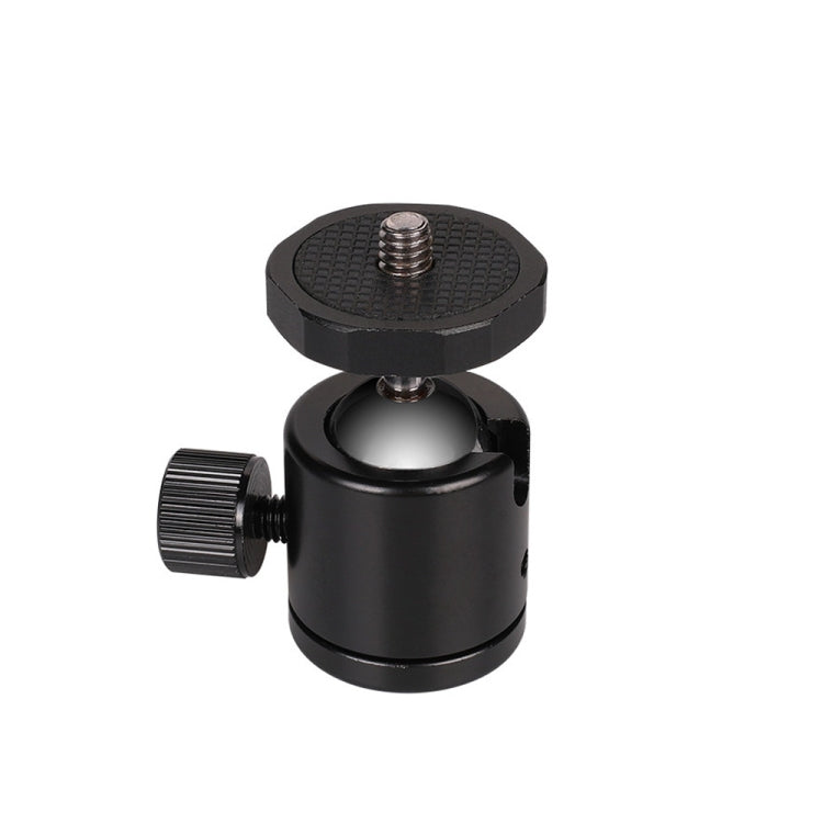رأس كرة معدني بانورامي دوار 360 درجة صغير الحجم، أحمر، أسود، أزرق، لكاميرات DSLR والرقمية
