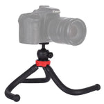 MZ305 حامل ترايبود مرن صغير على شكل أخطبوط مع رأس كروي لكاميرات SLR، GoPro HERO10 Black / HERO9 Black / HERO8 Black /7 /6 /5 /5 Session /4 Session /4 /3+ /3 /2 /1، DJI Osmo Action، Xiaoyi وكاميرات الحركة الأخرى، هاتف محمول، الحجم: 30 سم × 5 سم، MZ305