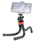 MZ305 حامل ترايبود مرن صغير على شكل أخطبوط مع رأس كروي لكاميرات SLR، GoPro HERO10 Black / HERO9 Black / HERO8 Black /7 /6 /5 /5 Session /4 Session /4 /3+ /3 /2 /1، DJI Osmo Action، Xiaoyi وكاميرات الحركة الأخرى، هاتف محمول، الحجم: 30 سم × 5 سم، MZ305