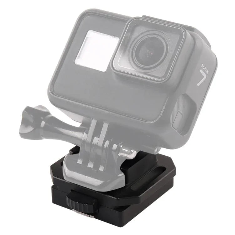 حامل سيلفي خوذة من سبائك الألمنيوم GP193 لكاميرات GoPro وInsta360 وDJI وغيرها من كاميرات الحركة، GP193