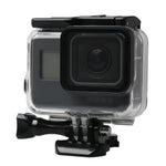 غطاء حماية مقاوم للماء للغوص حتى 60 متر لكاميرا GoPro HERO6 /5 Black مع شاشة لمس على الباب الخلفي وفلتر / مشبك قاعدة أساسي وبرغي، لا حاجة لفك العدسة، مقاوم للماء حتى 60 متر