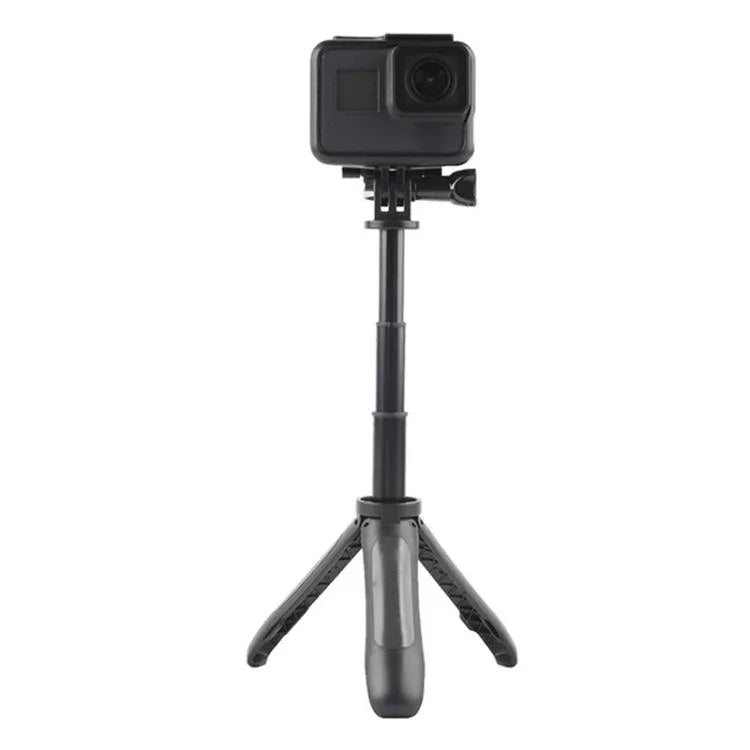 حامل ثلاثي القوائم صغير متعدد الوظائف ثابت لكاميرات الحركة GoPro وInsta360 وDJI وغيرها، GP446 (أسود)، GP446 (رمادي)، GP446 (أزرق)، GP446 (أحمر)