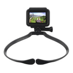 حامل تثبيت للكاميرا على الرقبة للتصوير لكاميرات GoPro وInsta360 وDJI وغيرها GP458