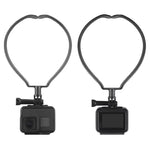 حامل تثبيت للكاميرا على الرقبة للتصوير لكاميرات GoPro وInsta360 وDJI وغيرها GP458