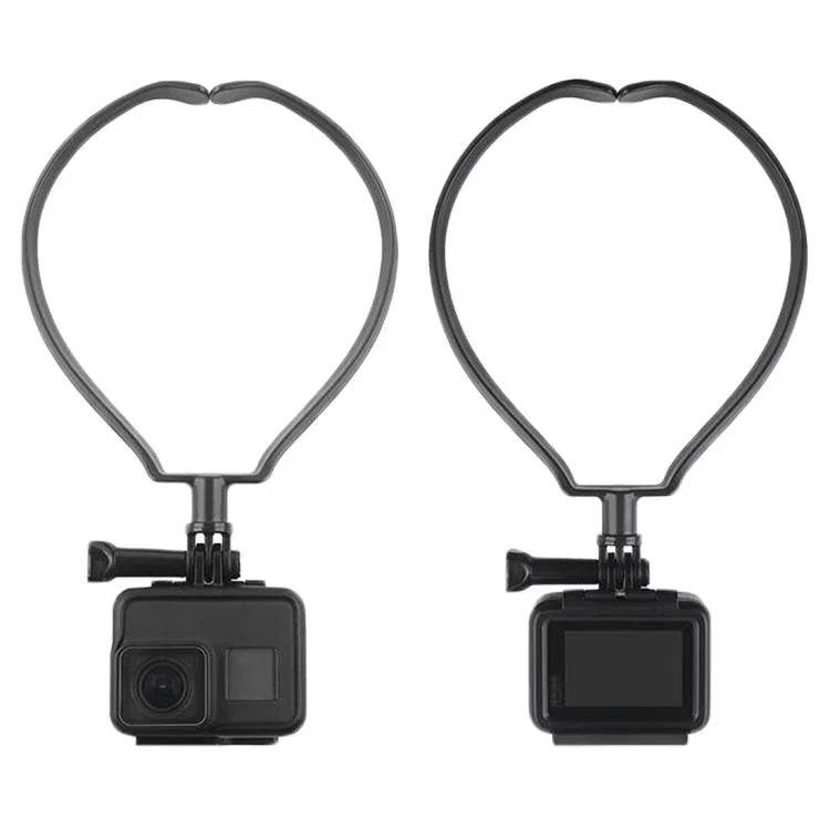حامل تثبيت للكاميرا على الرقبة للتصوير لكاميرات GoPro وInsta360 وDJI وغيرها GP458
